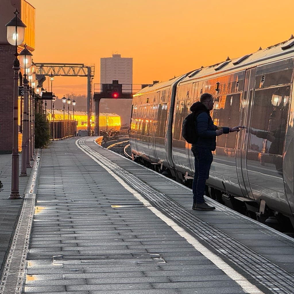 Sunrise at Moor Street Station, November, 2023