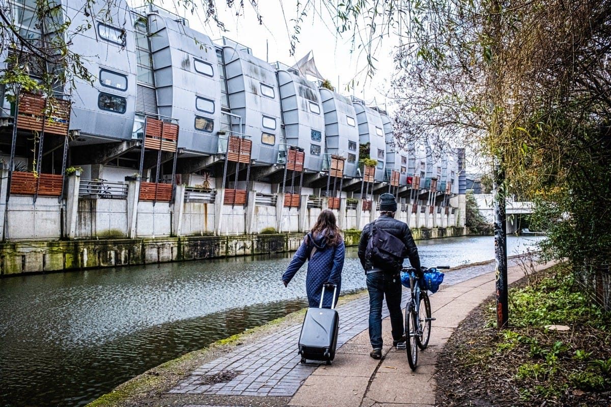 Regent Canal to Camden Market, January 2023