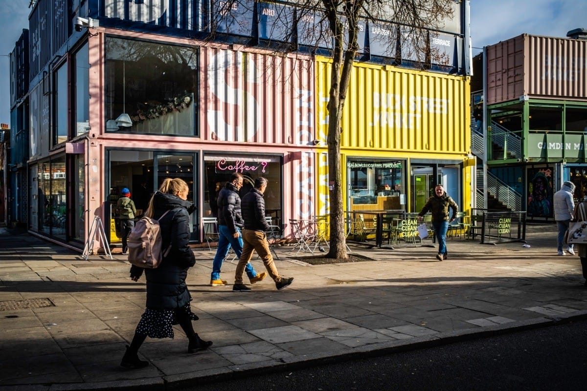Regent Canal to Camden Market, January 2023