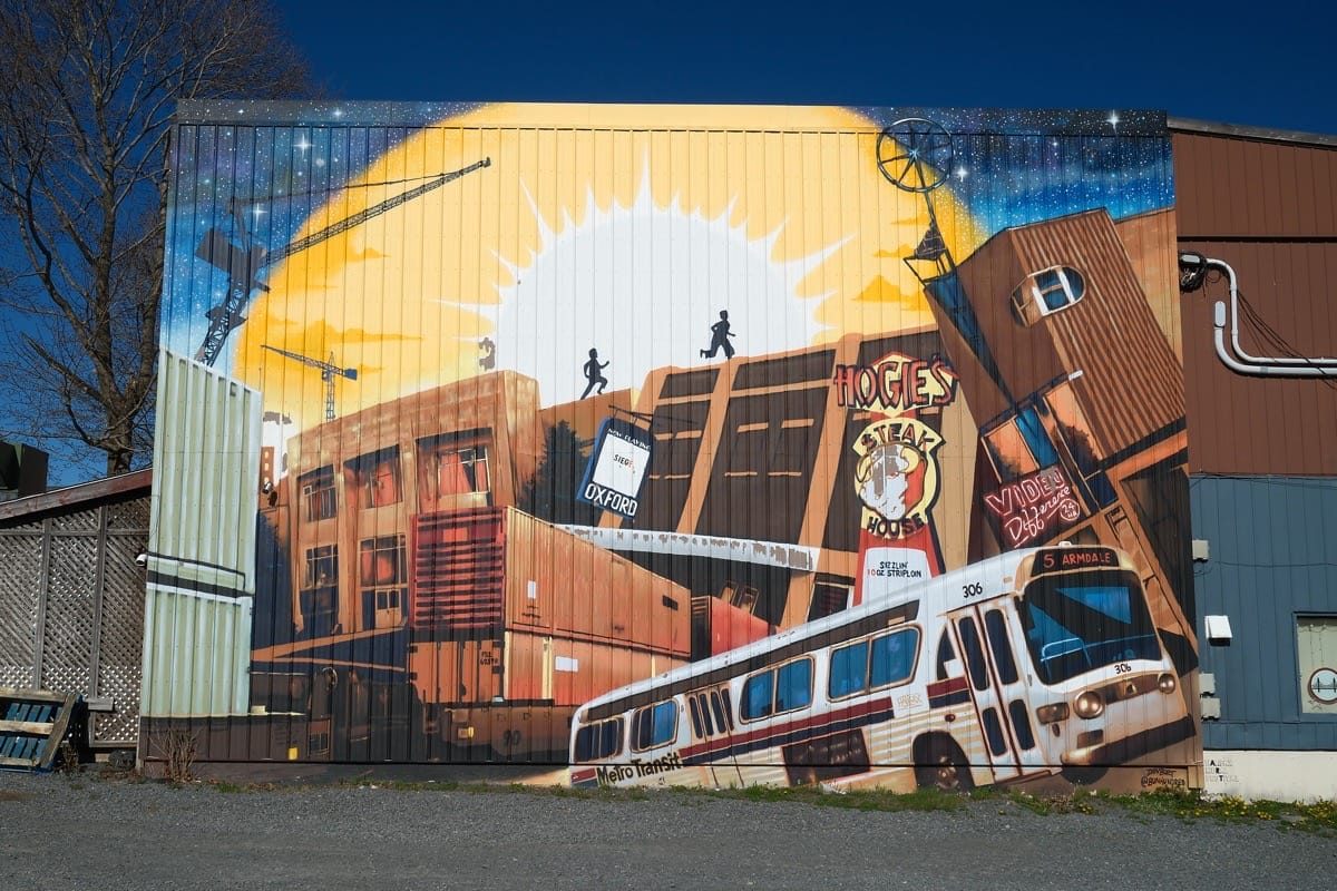 Quinpool Road Street murals, Halifax, Nova Scotia, Canada, 2025