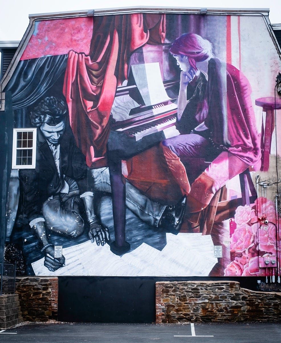 Burlington Street murals, Halifax, Nova Scotia, Canada, 2025