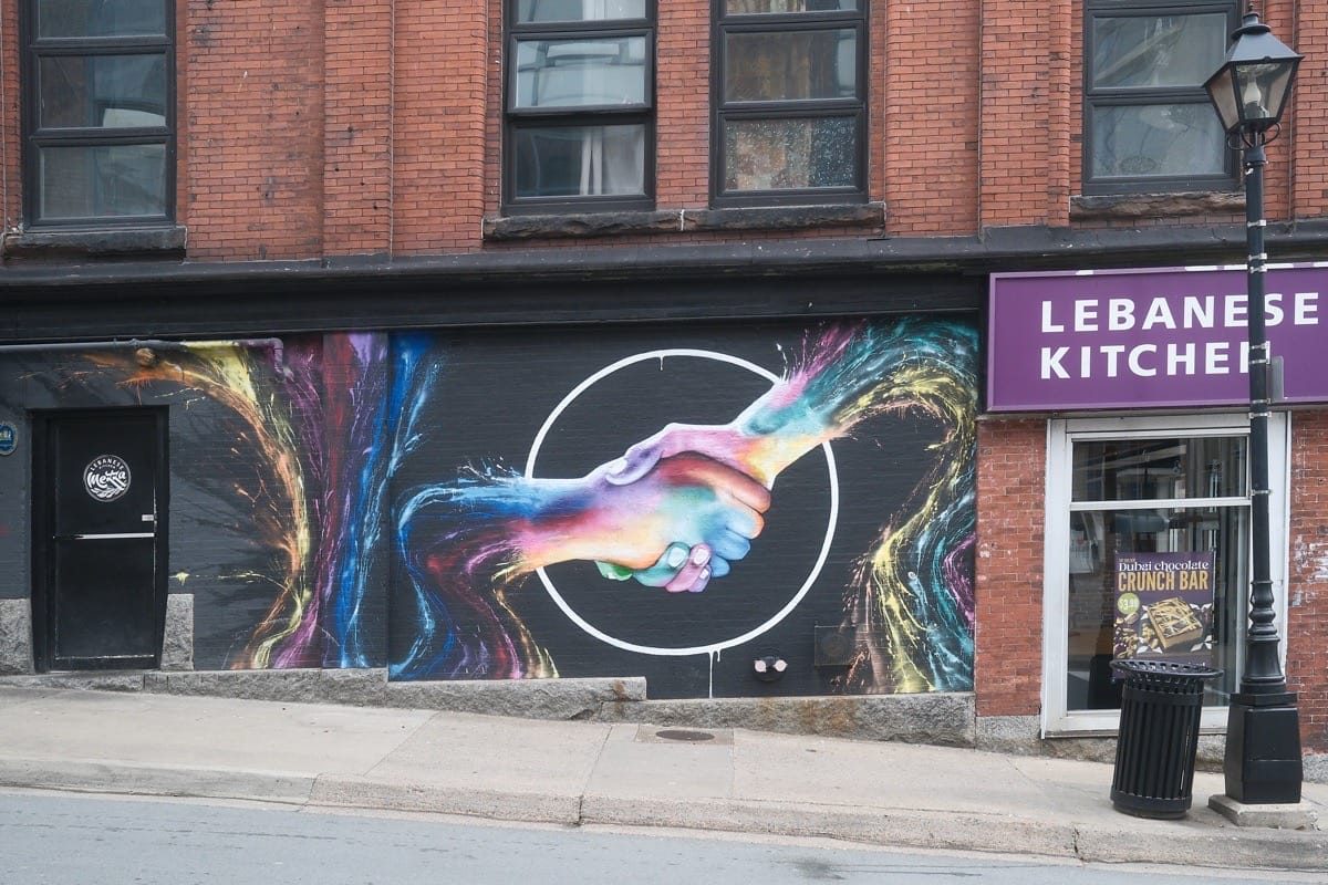 Burlington Street murals, Halifax, Nova Scotia, Canada, 2025