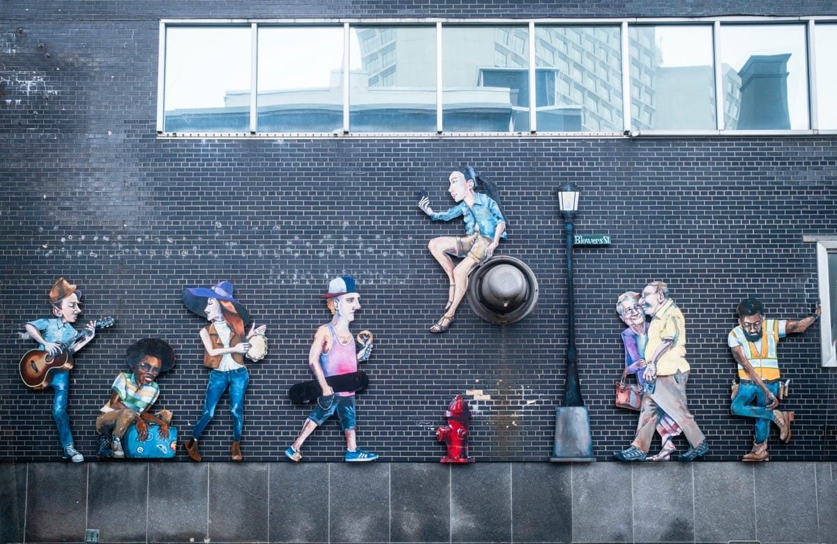 Burlington Street murals, Halifax, Nova Scotia, Canada, 2025
