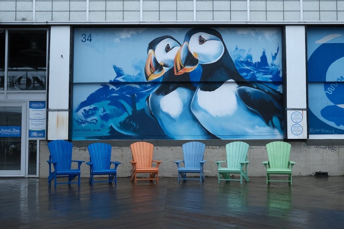 Pier 22, Street murals, Halifax, Nova Scotia, Canada, 2025