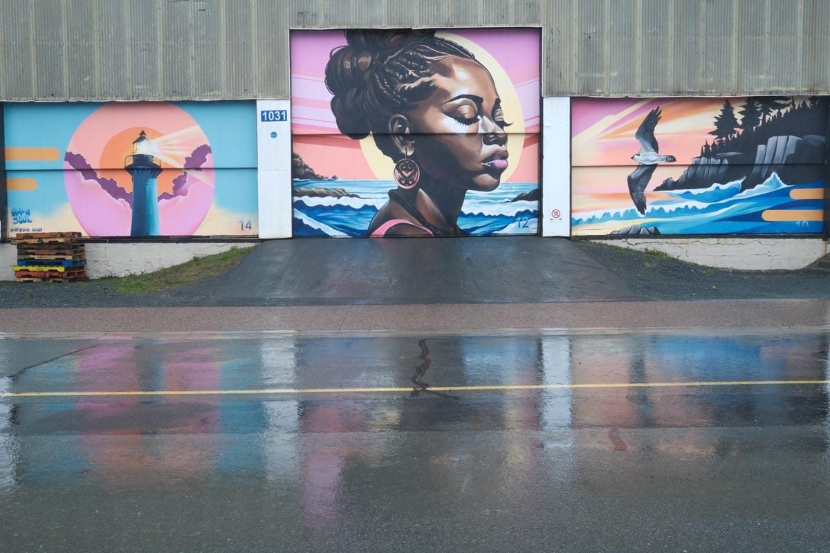 Pier 22, Street murals, Halifax, Nova Scotia, Canada, 2025