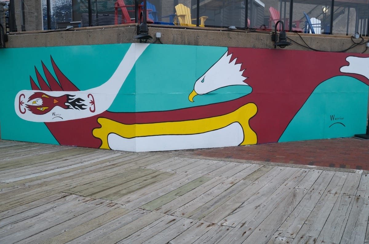 Halifax waterfront, Street murals, Halifax, Nova Scotia, Canada, 2025