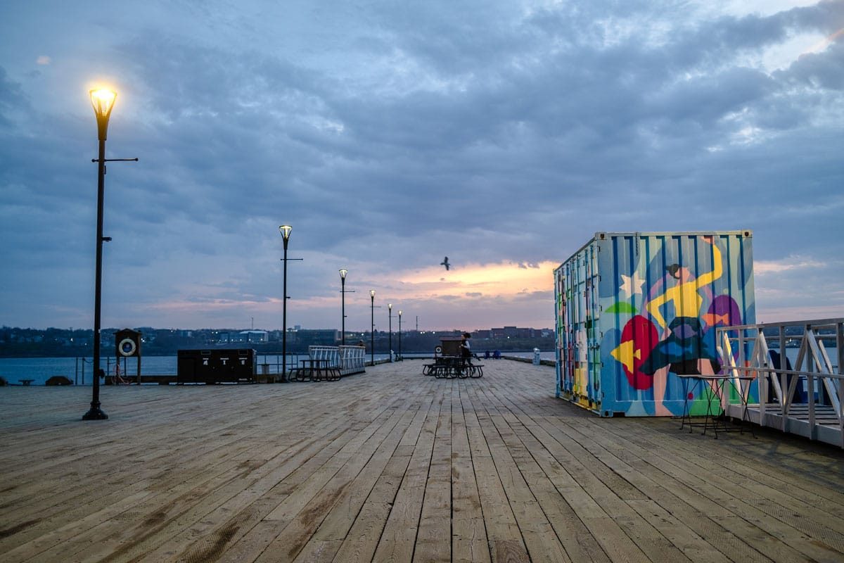 Halifax waterfront, Street murals, Halifax, Nova Scotia, Canada, 2025