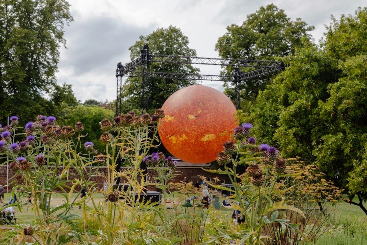 Helios, Luke Jerram, Charterhouse, August 2025