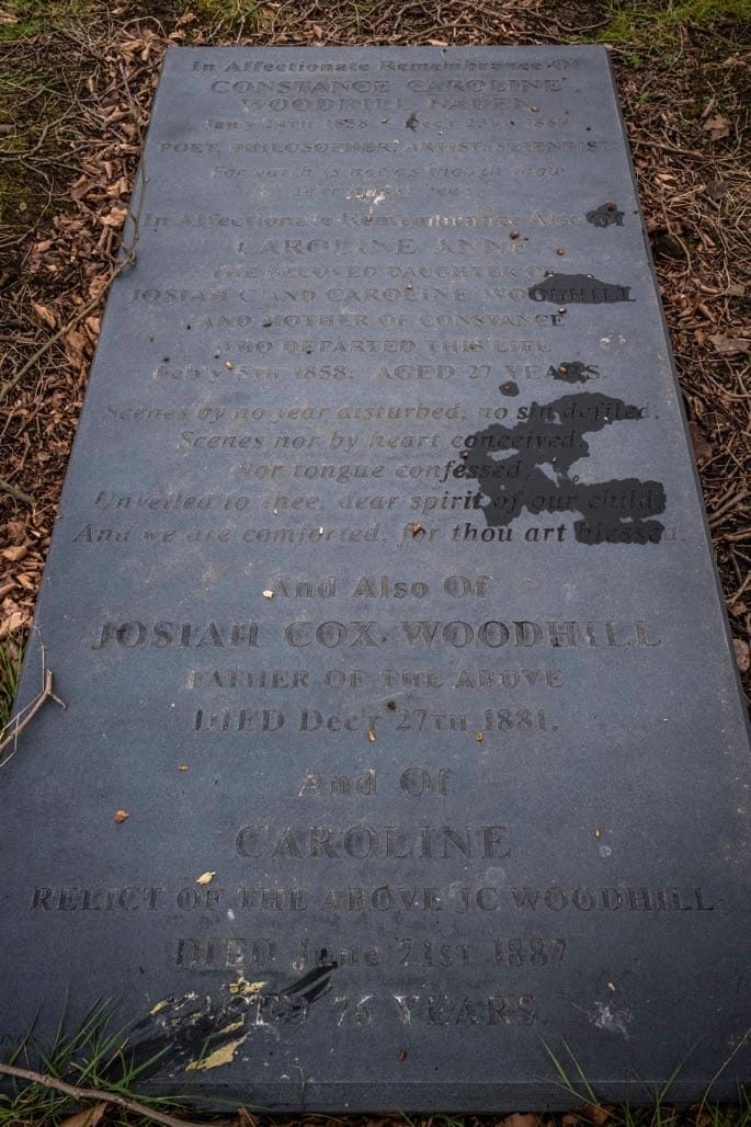 Key Hill Cemetery, Jewellery Quarter, April 2023