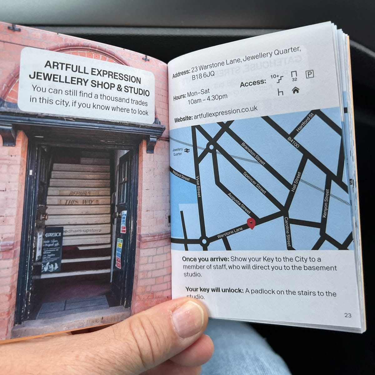 Key 01 - Artfull Expression, Jewellery Quarter