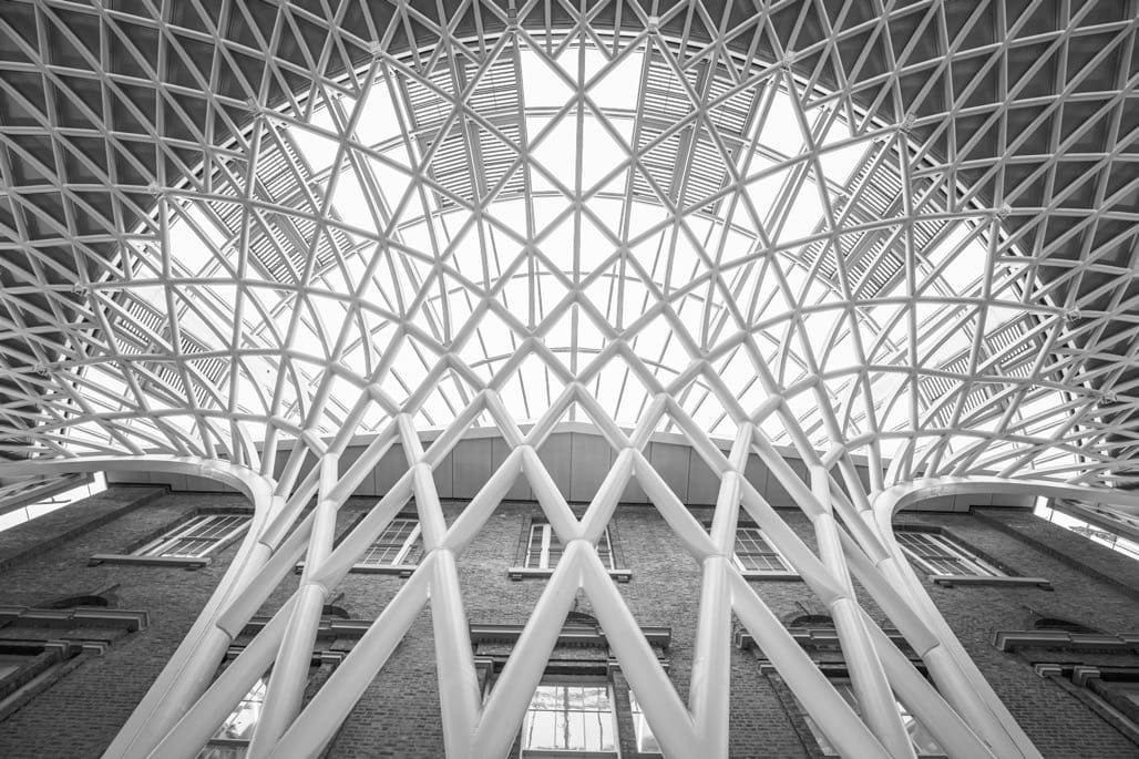 Kings Cross Station, London, March 2023