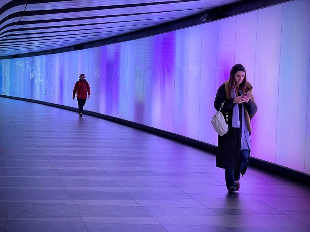 Kings Cross Station, London, March 2023