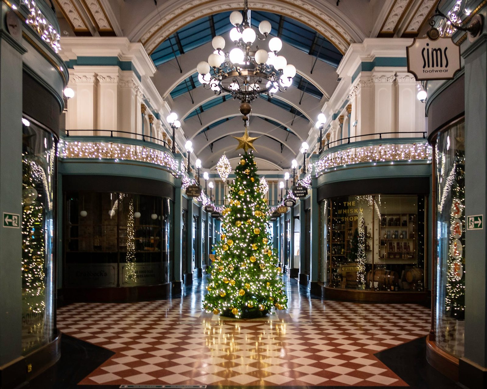 Christmas Tree - Great Western Arcade - Birmingham
