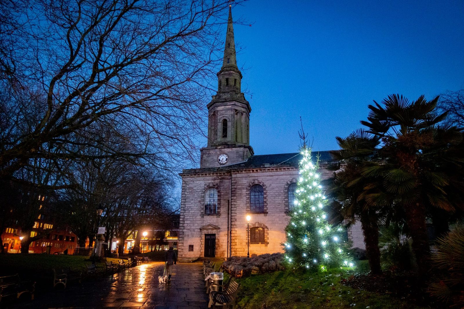 Christmas Tree - St Paul's Church - Birmingham