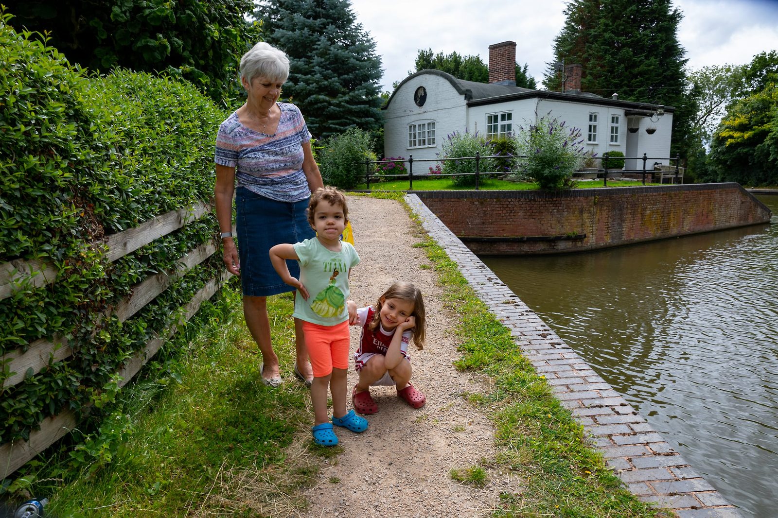 By the lockmasters Cottage
