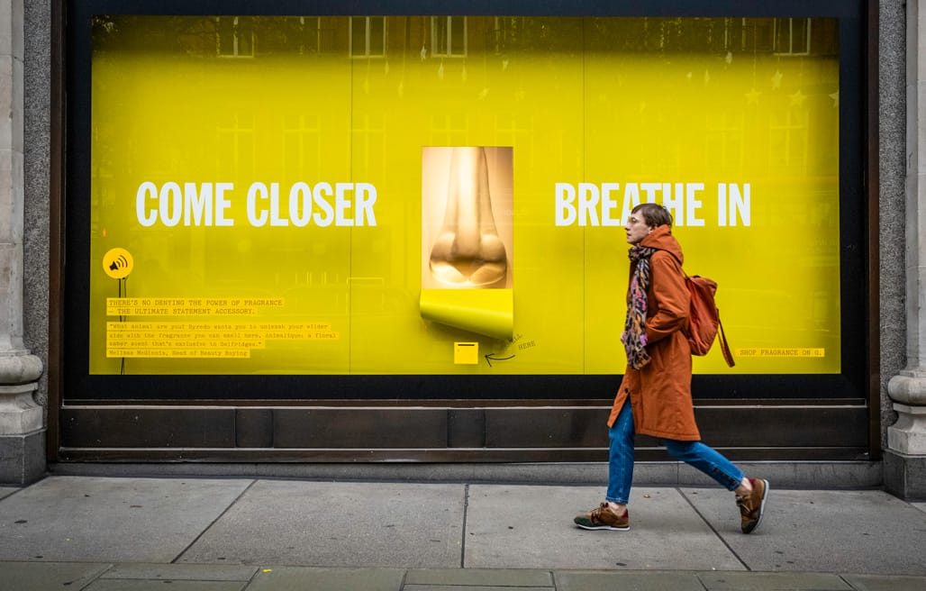 Selfridges Department Store, Oxford Street, October, 2023