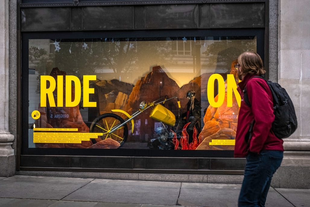 Selfridges Department Store, Oxford Street, October, 2023