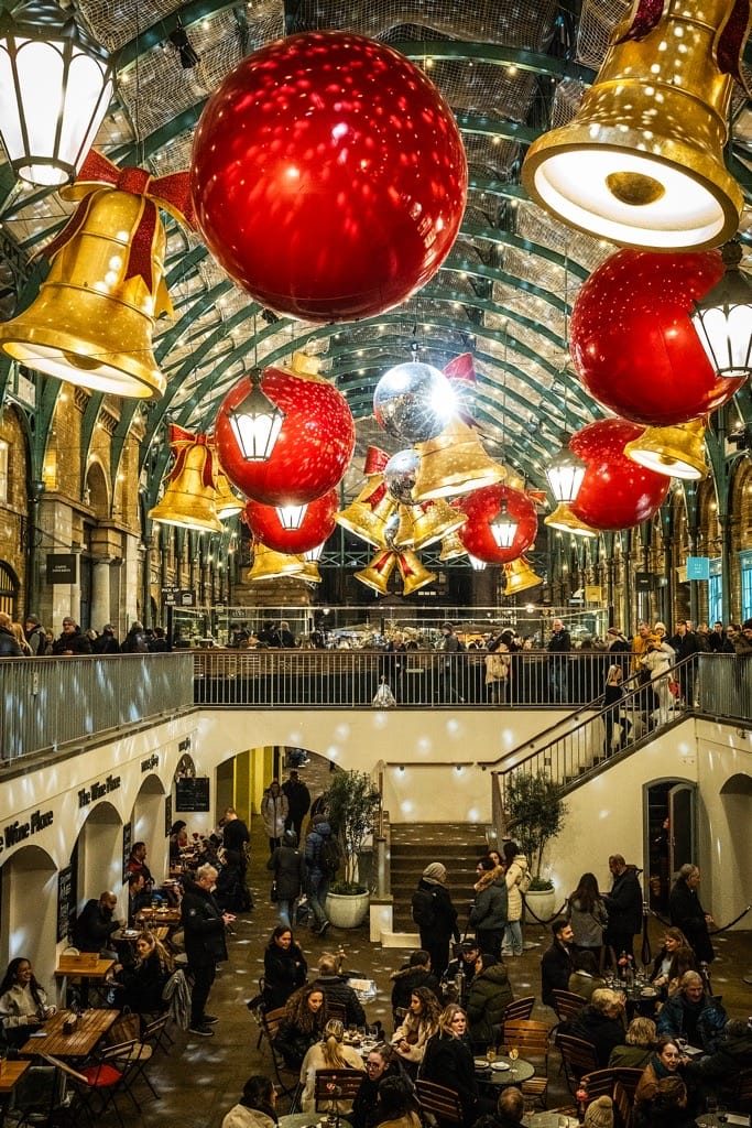 The London Lights in Central London, December 2024