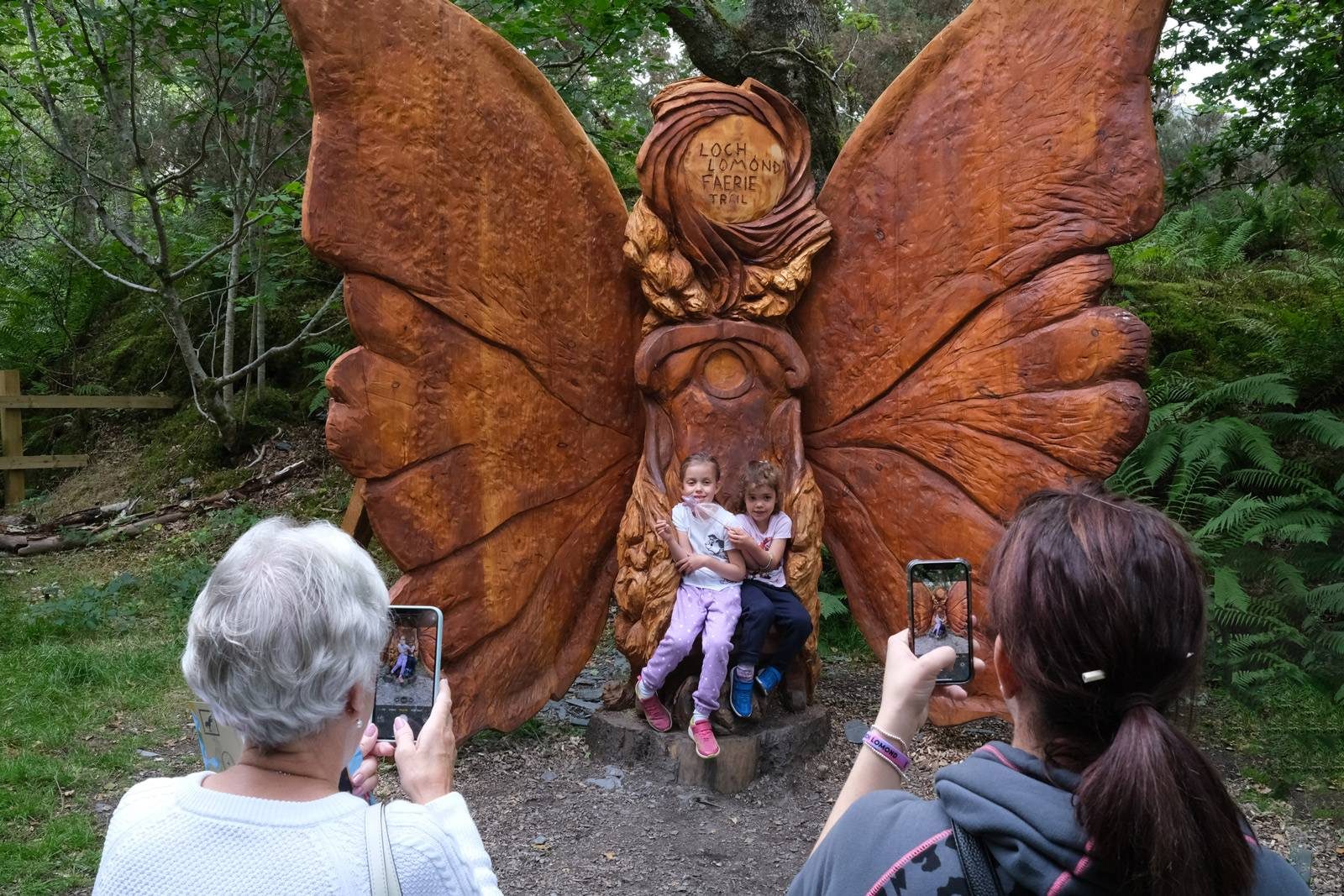 Pictures of two faeries