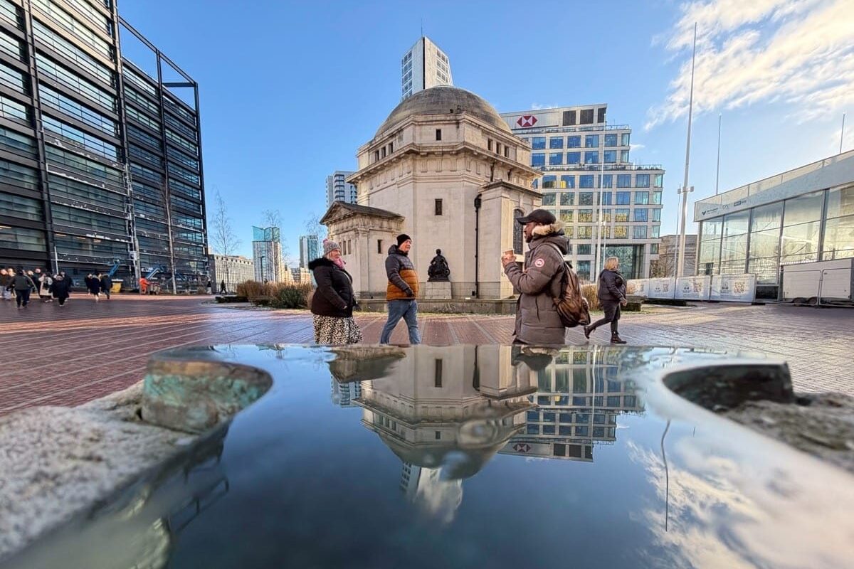 Birmingham Photowalk with Marcin SZ: Amazing Winter Light
