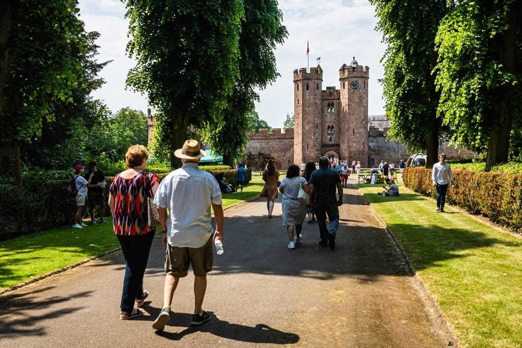 Maxstoke Castle, Near Coleshill, June 2023.