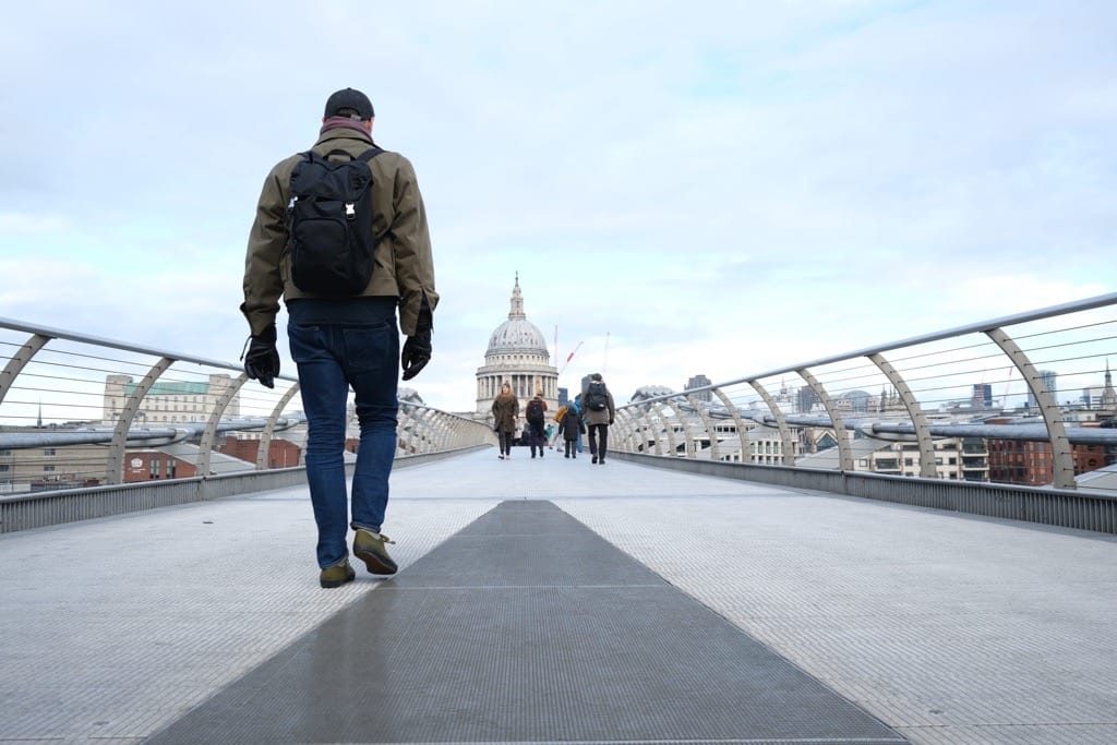 London Times – High Noon on the Millennium Bridge