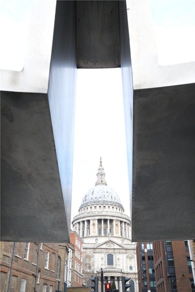 Millennium Bridge, London, November 2023.