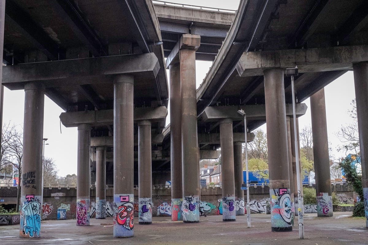 Spaghetti Junction, Gravelly Hill  Interchange, November 2025