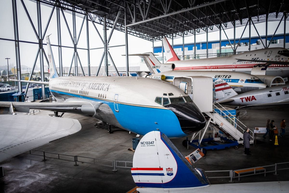 Boeing VC-137B "Air Force One", Museum of Flight, Nov 2022
