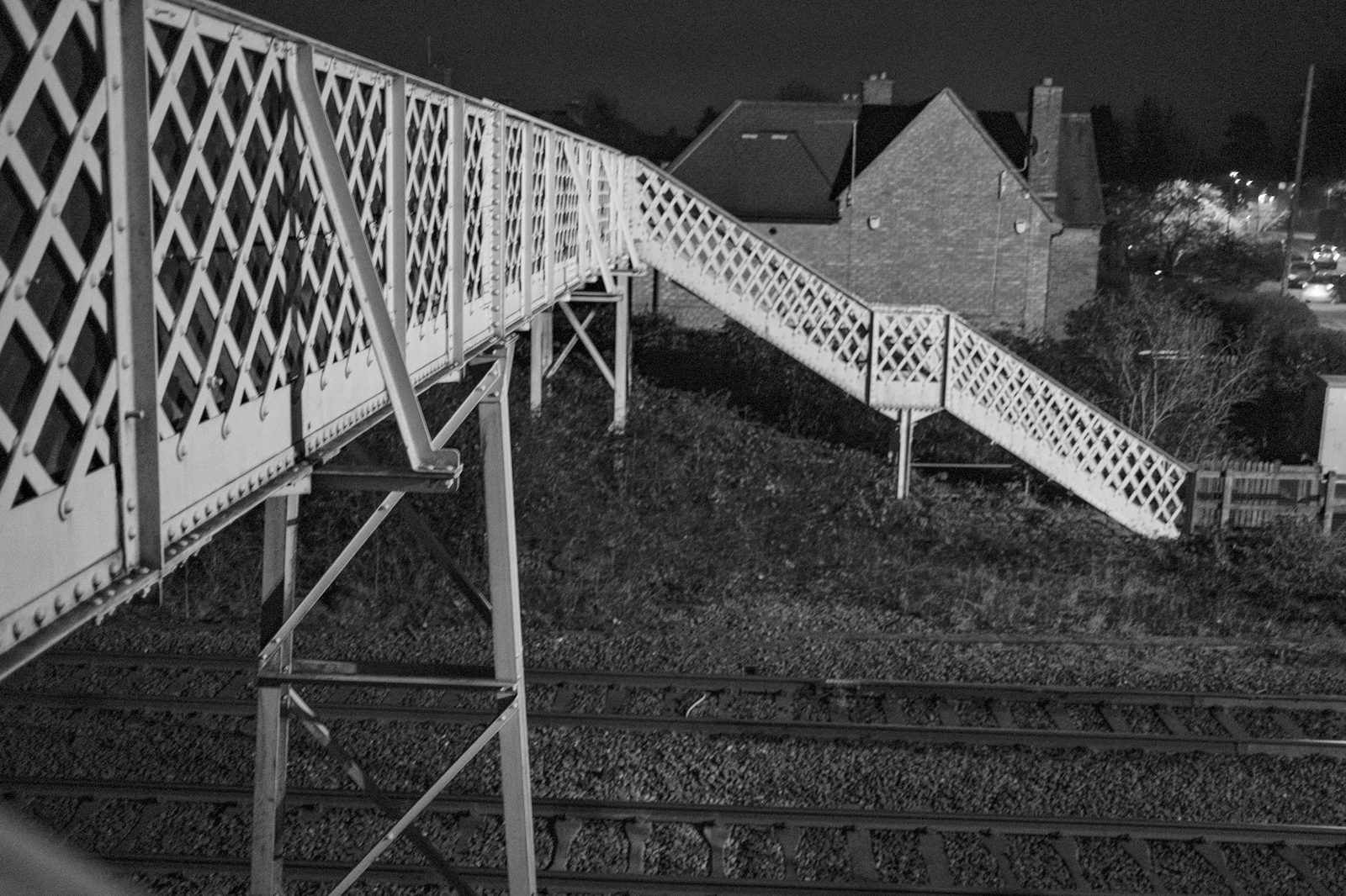 Footbridge over the railway