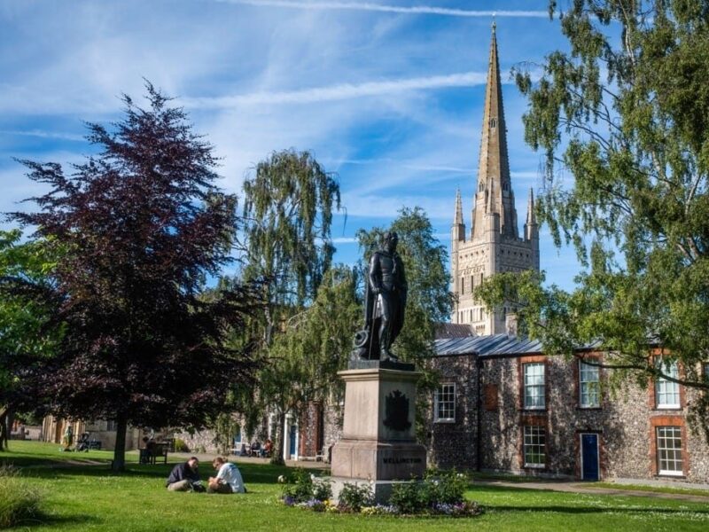 Photographing Norwich Cathedral and the Close