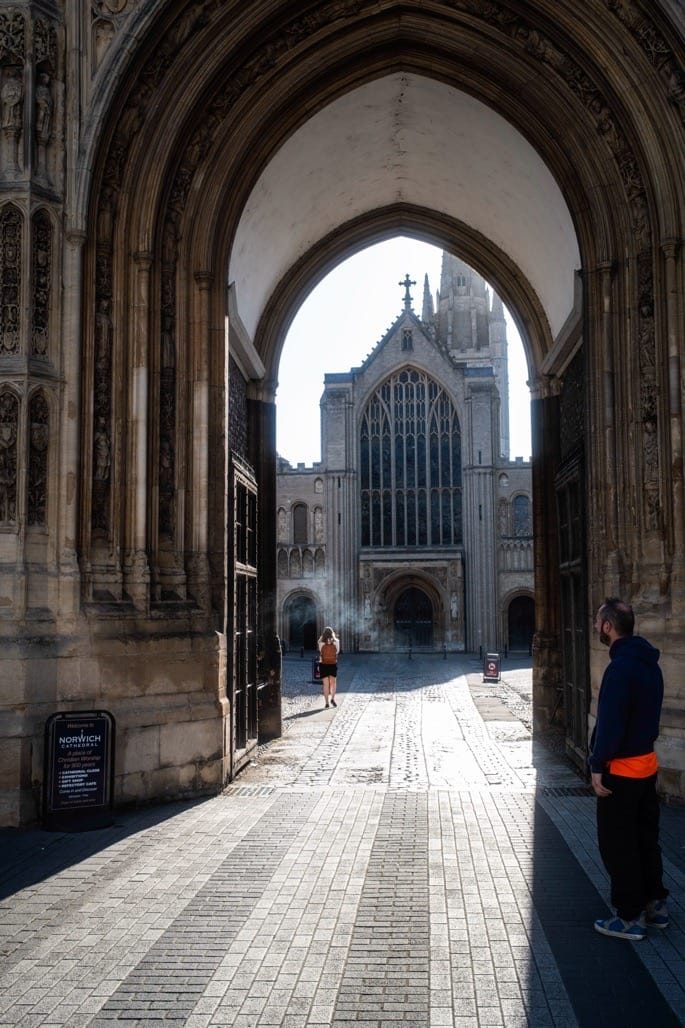 Photographing Norwich Cathedral and the Close