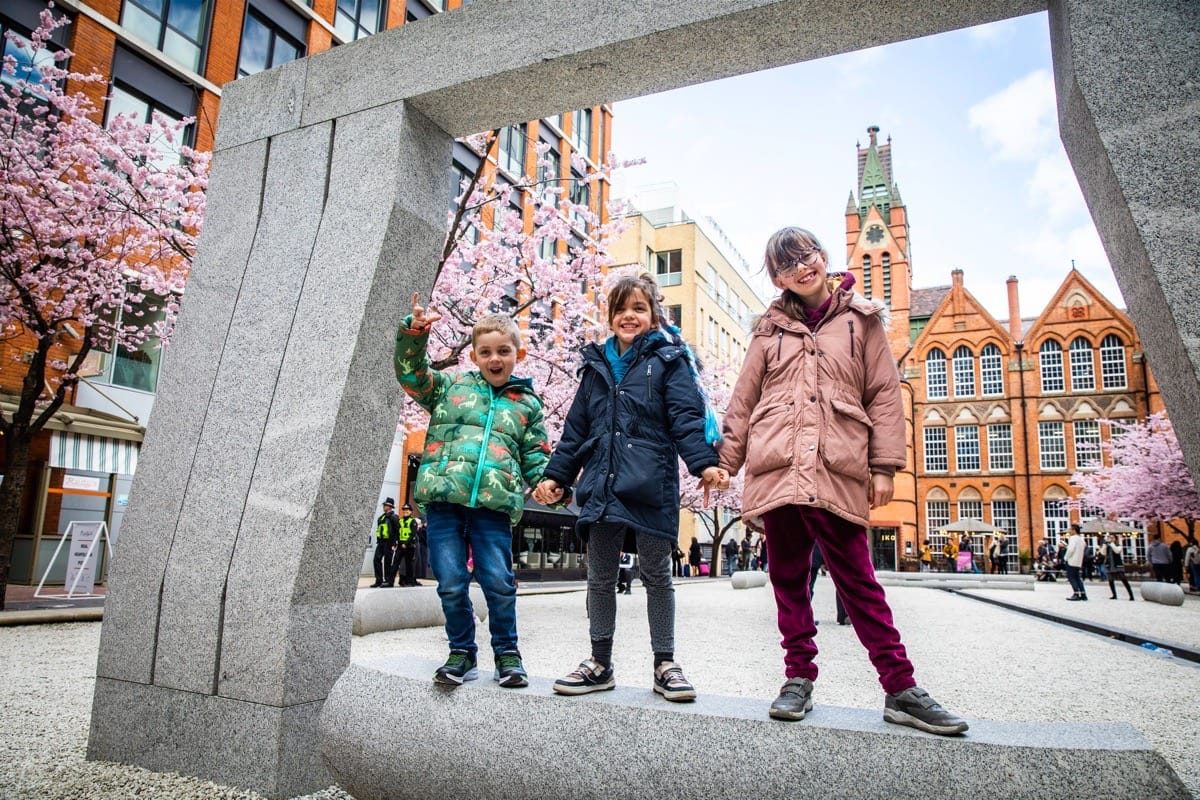 Cherry Blossom, Oozell's Square, Birmingham, March 2023