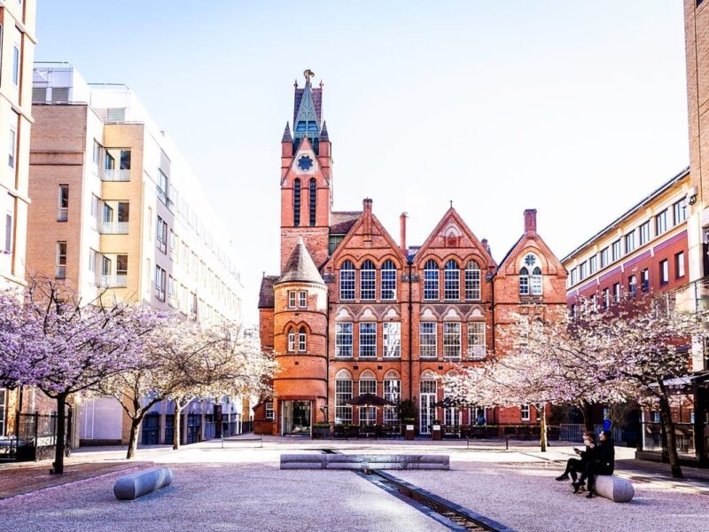 Blossom memories from Oozells Square