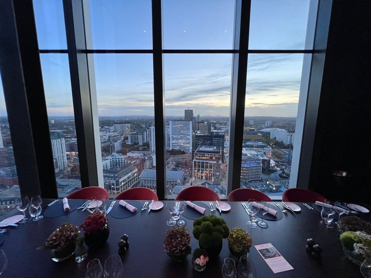 Orelle restaurant, 103 Colmore Row, Birmingham, 2022