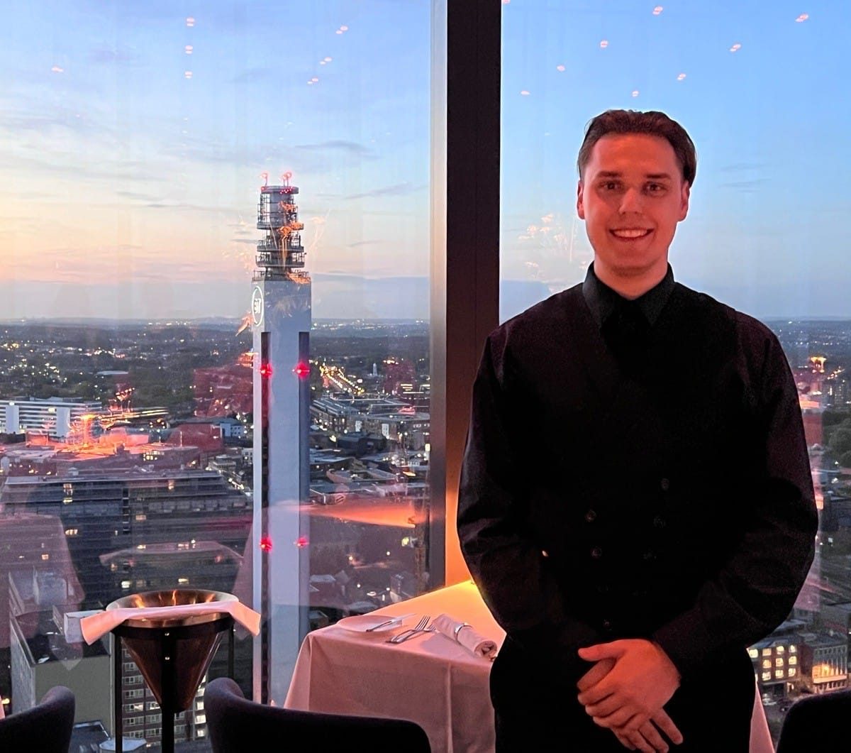 Orelle restaurant, 103 Colmore Row, Birmingham, 2022