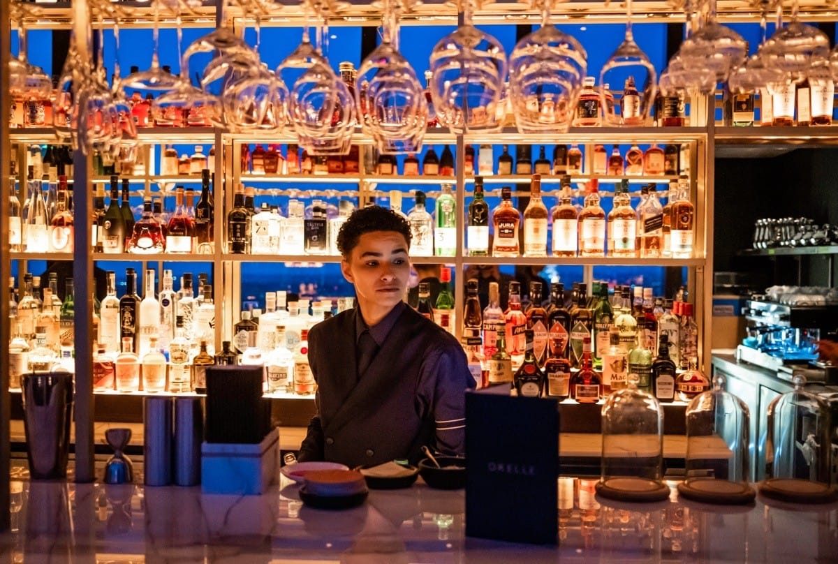 Orelle restaurant, 103 Colmore Row, Birmingham, 2022