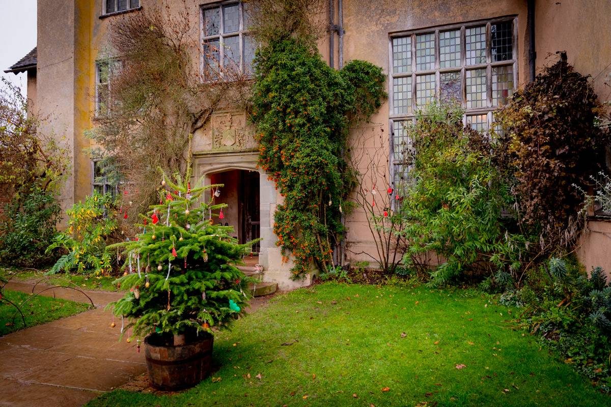 Packwood House at Christmas
