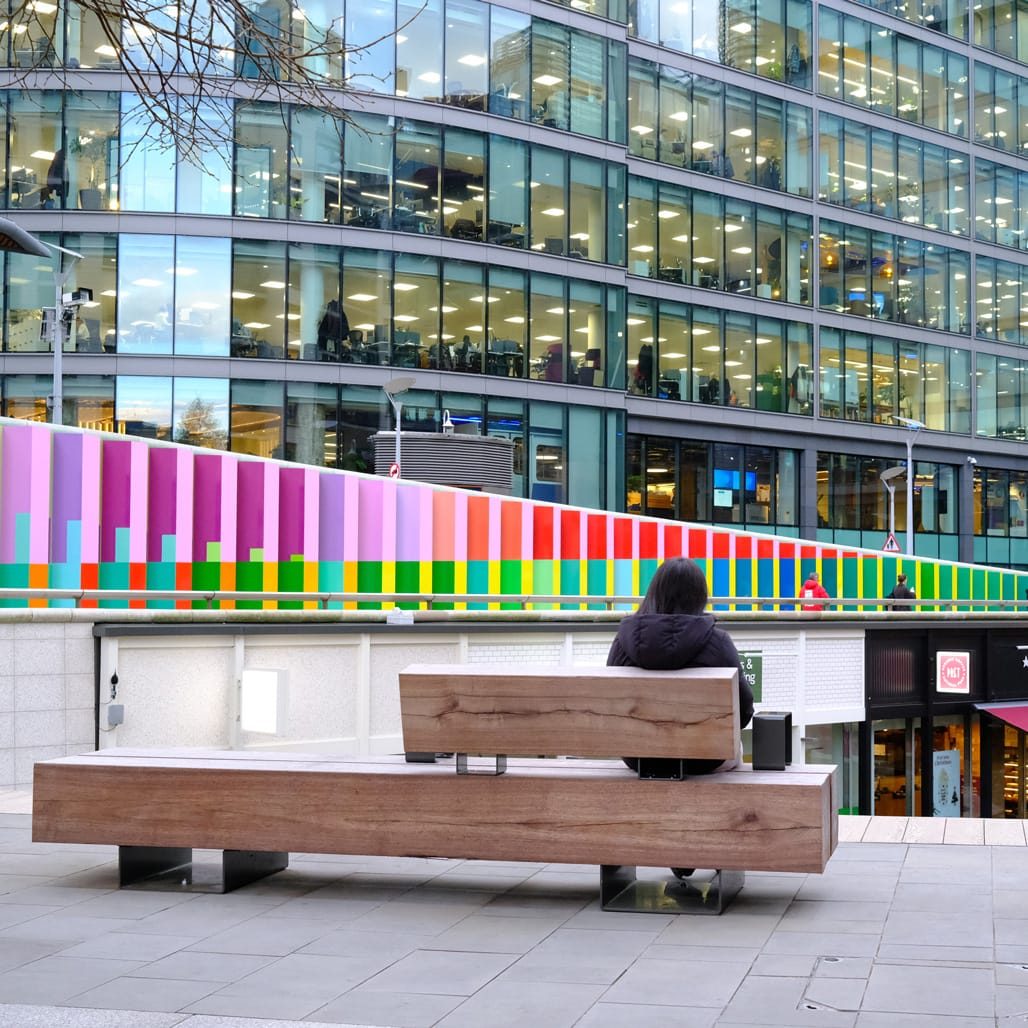 Paddington Basin, London, November, 2023