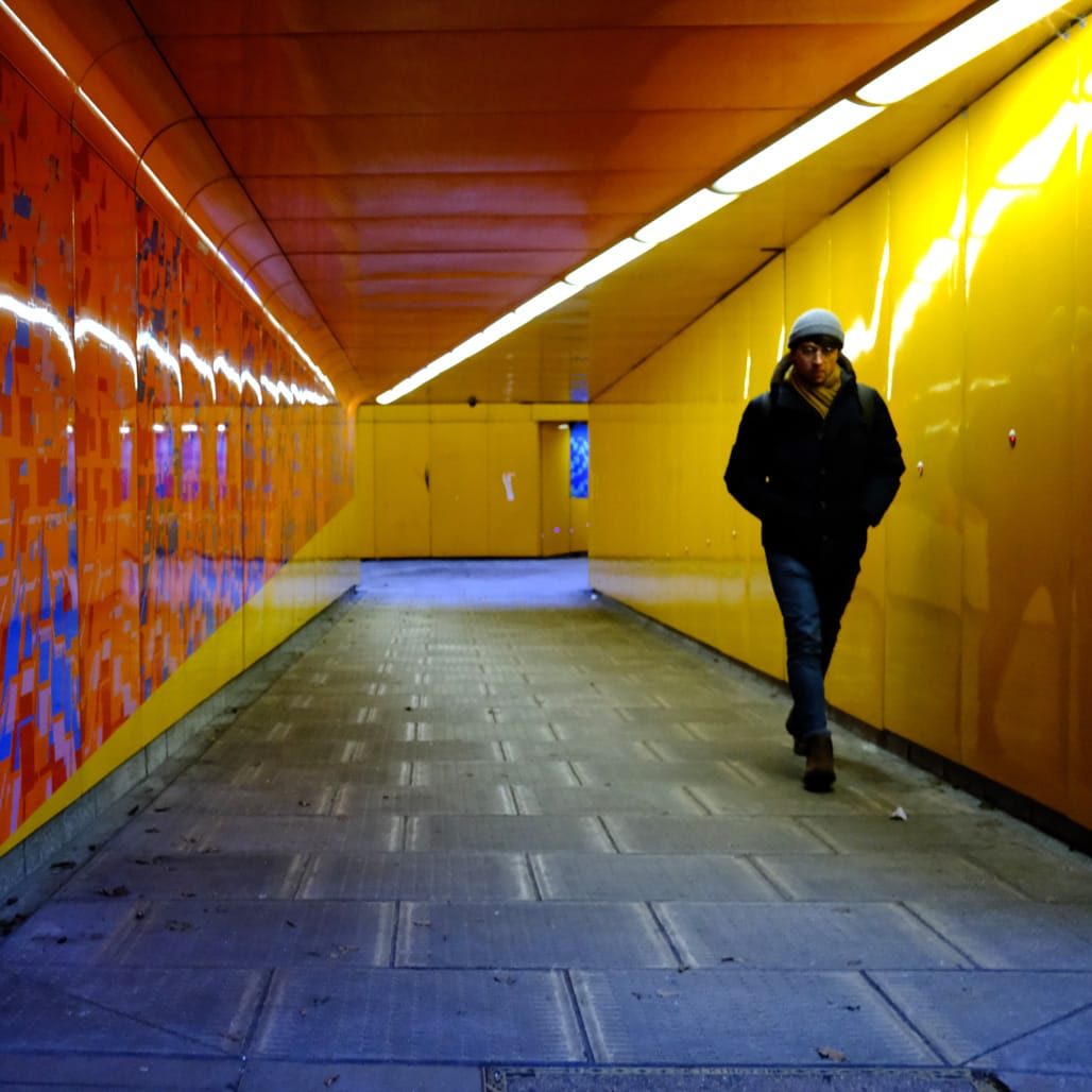 Paddington Basin, London, November, 2023