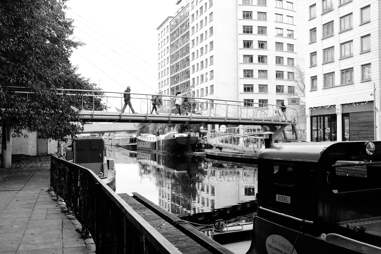 Paddington Basin, London, November, 2023