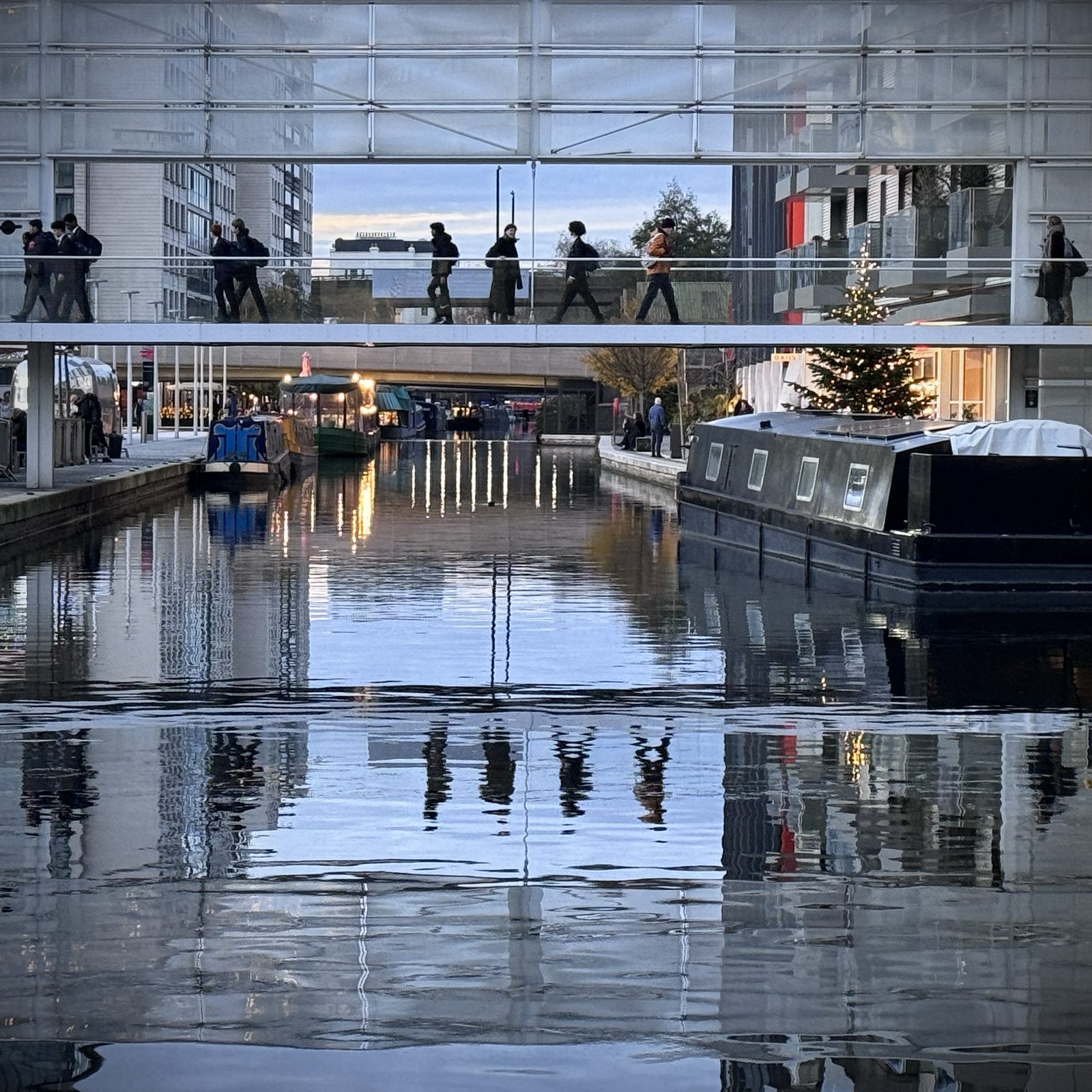 Paddington Basin, London, November, 2023