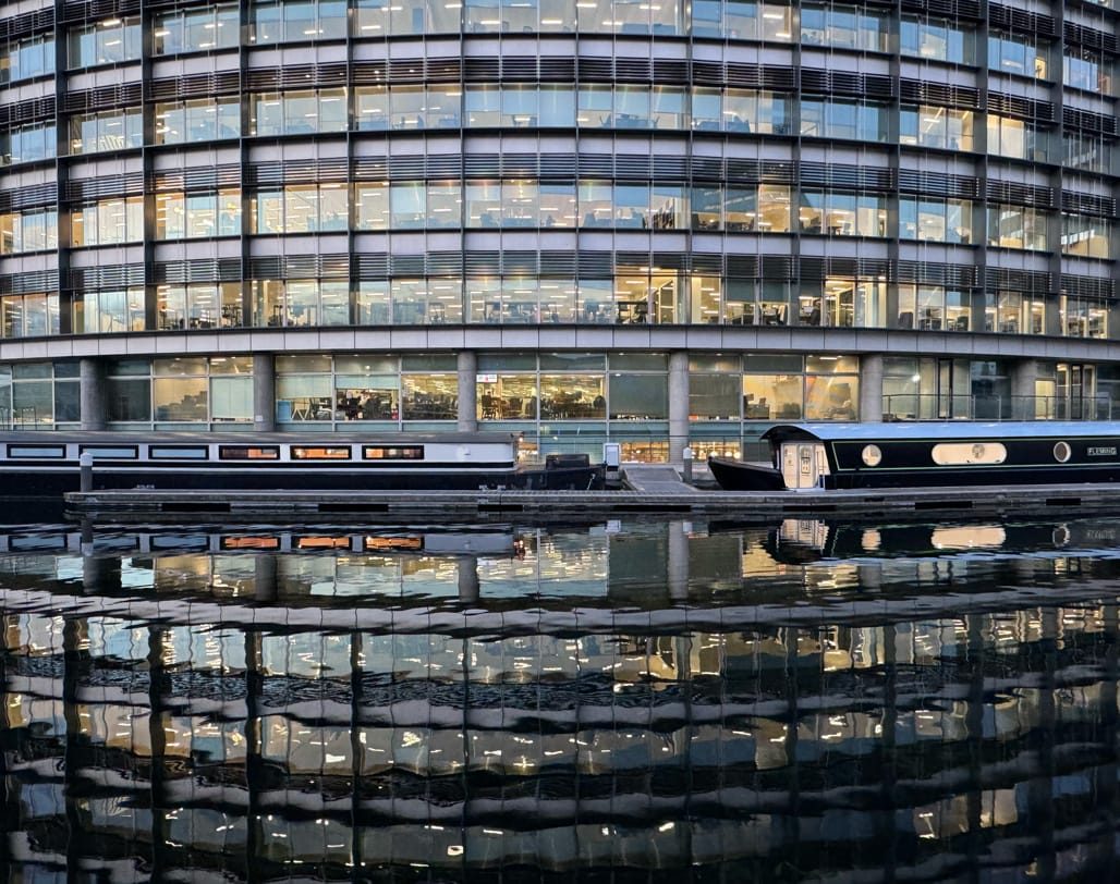 London Times – Sunset at Paddington Basin