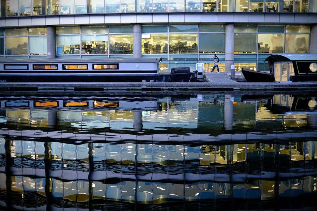 Paddington Basin, London, November, 2023