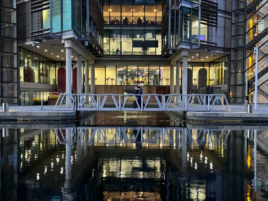Paddington Basin, London, November, 2023