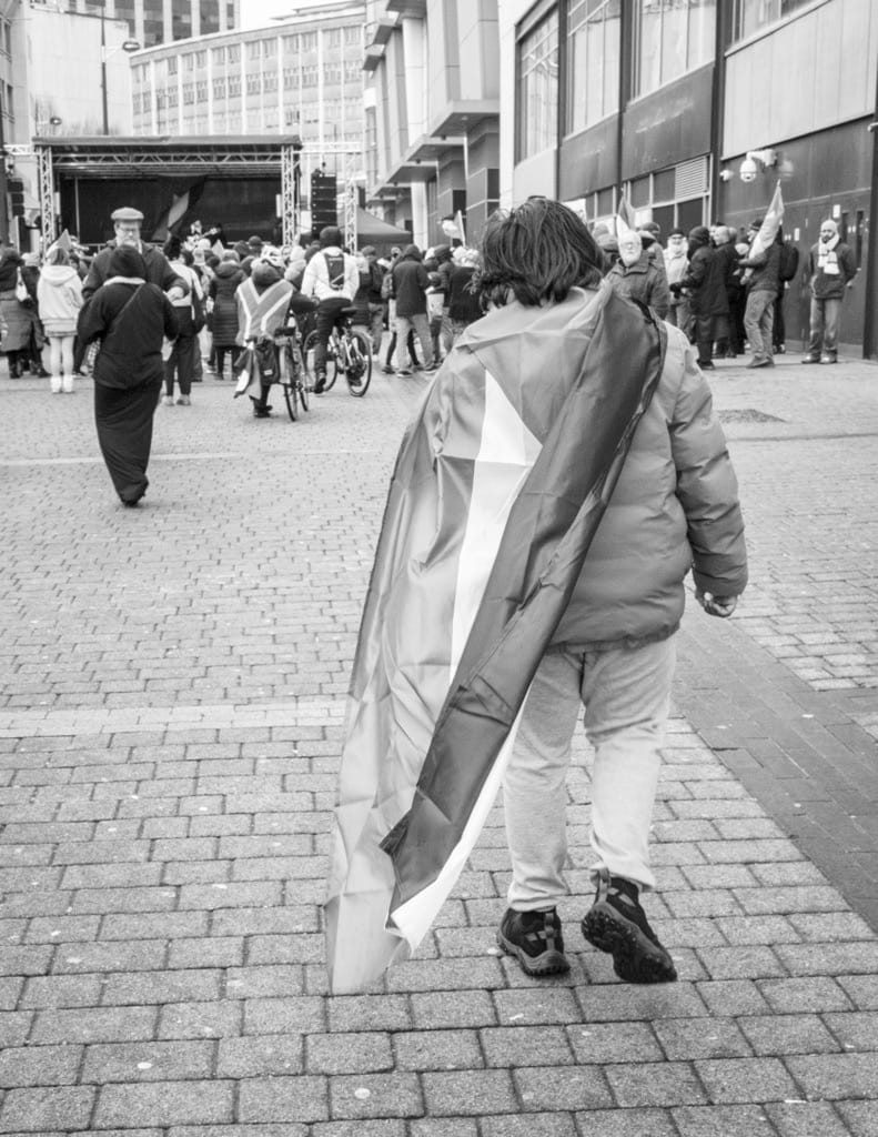 Pro Palestinian Rally, Birmingham, Jan 2024