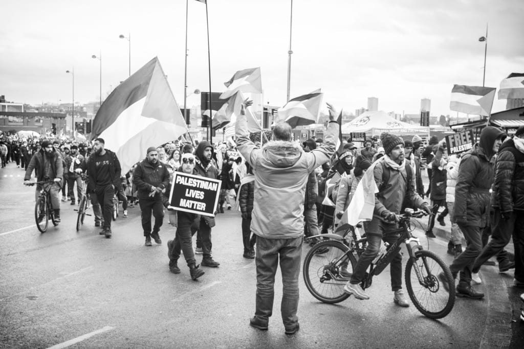 Pro Palestinian Rally, Birmingham, Jan 2024