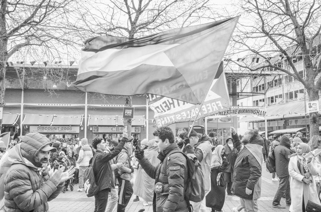 Pro Palestinian Rally, Birmingham, Jan 2024
