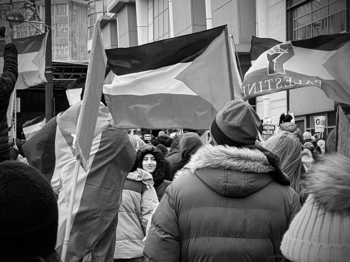 Birmingham Demonstration for Ceasefire in Gaza January 2024