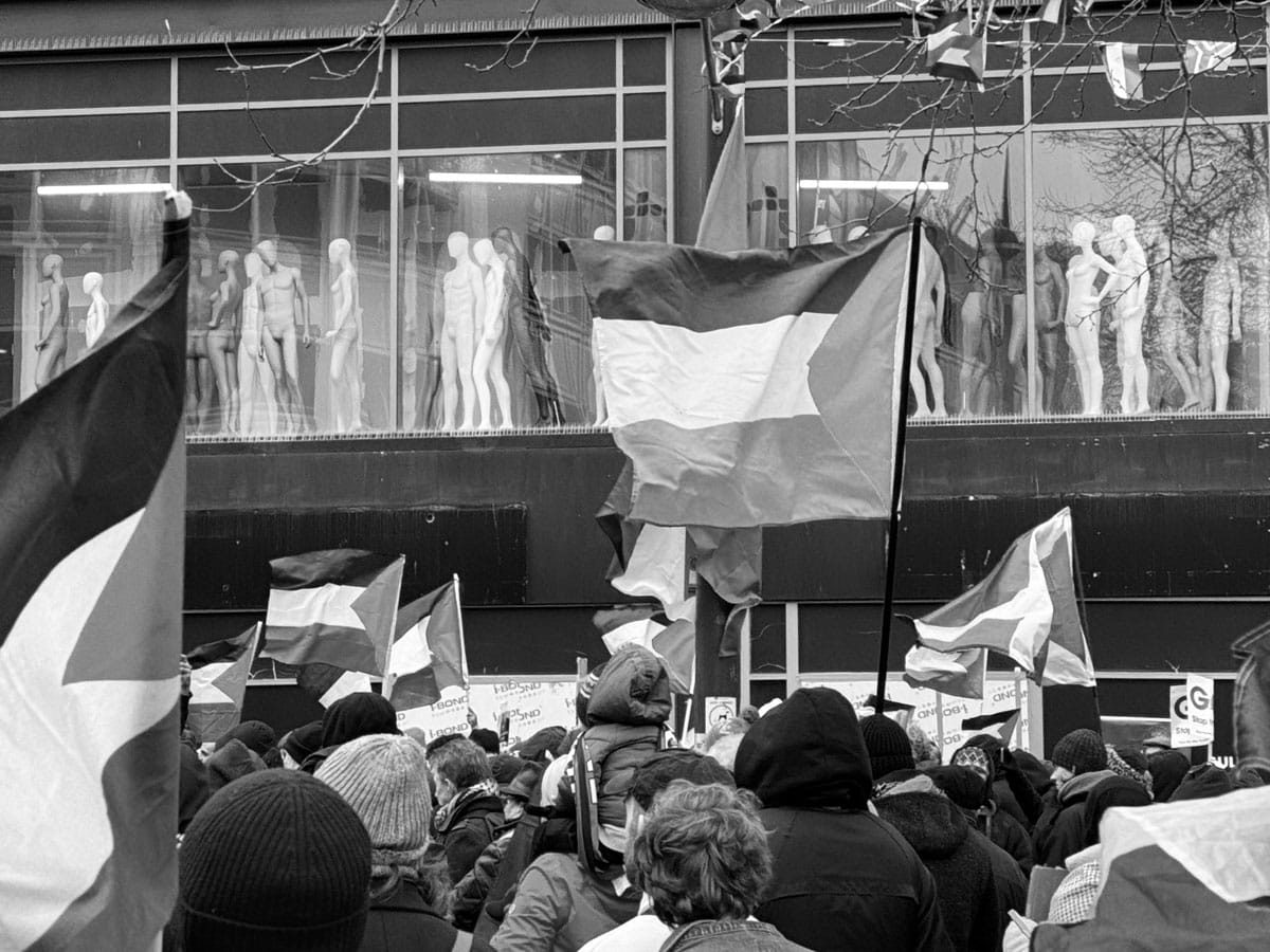 Pro Palestinian Rally, Birmingham, Jan 2024